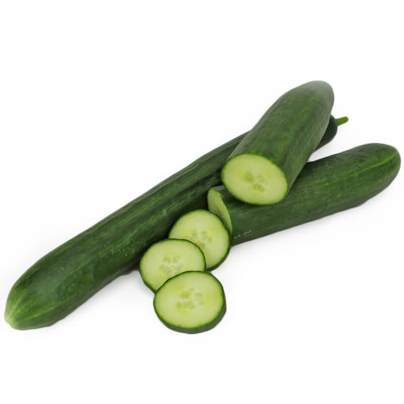 Emballage en vrac (pcs.) - concombres longs frais BIO (environ 6 pcs.)