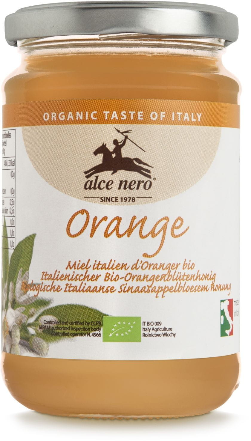Miel d'oranger BIO 400 g - ALCE NERO