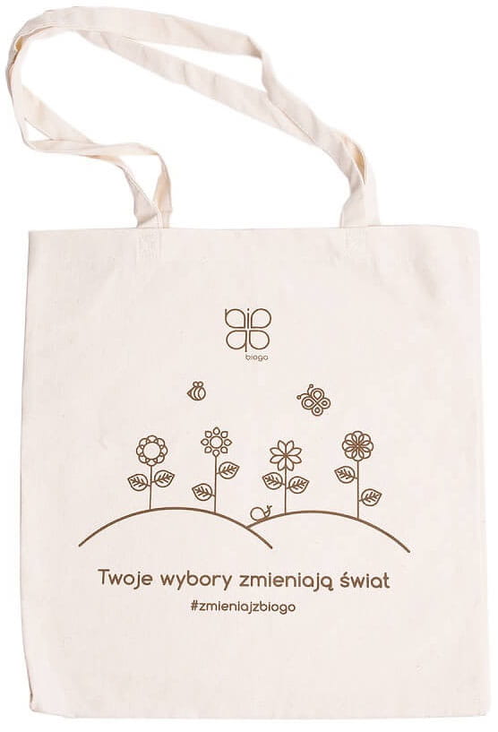 #Zmieniajzbiogo sac en coton v.2