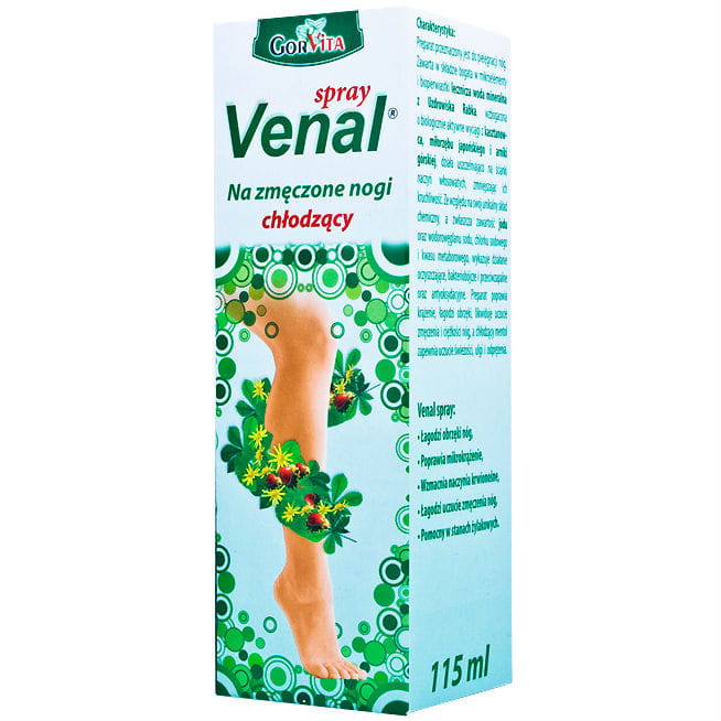 Spray rafraichissant veineux jambes lourdes 115ml GORVITA