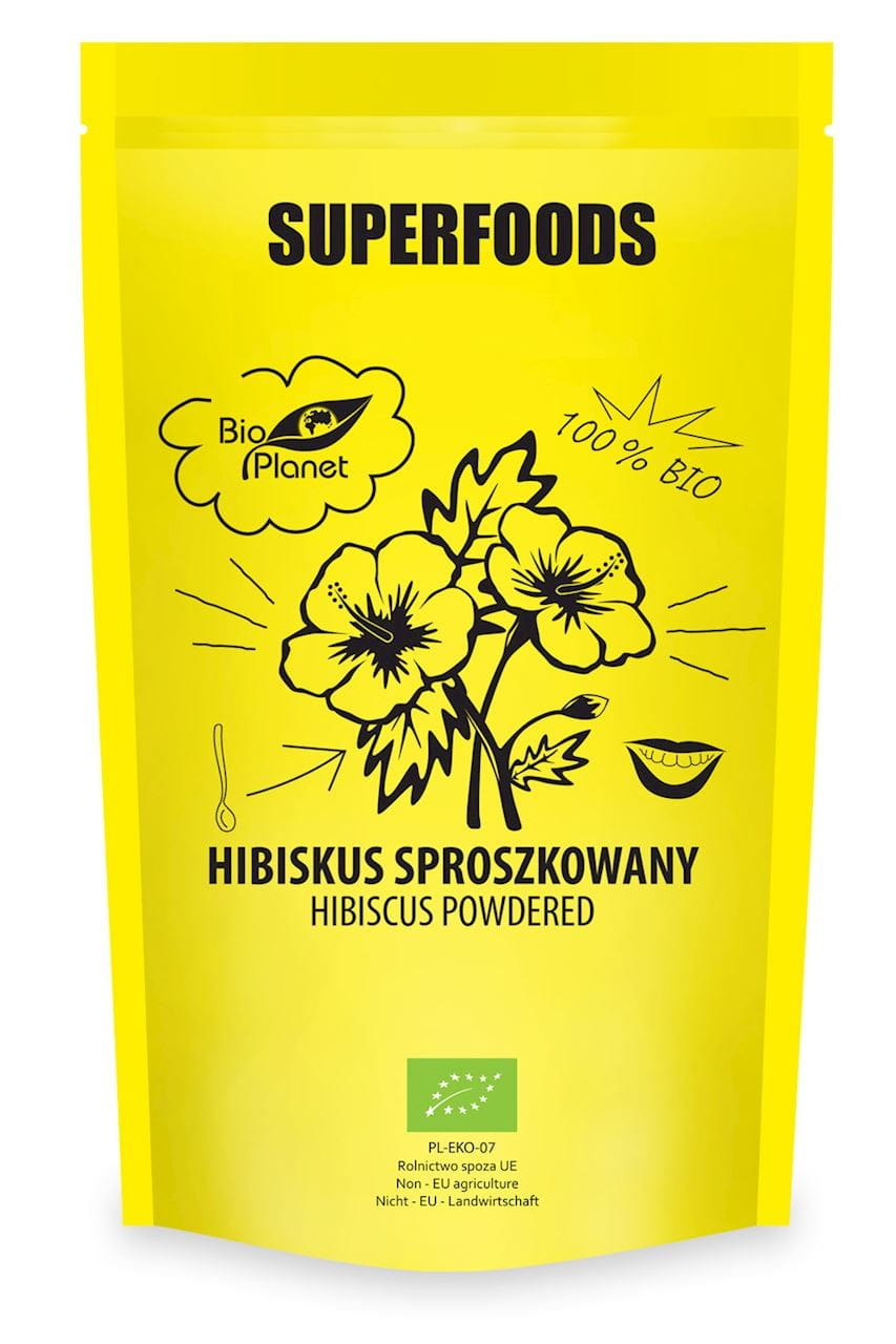 Hibiscus en poudre BIO 150 g - BIO PLANET