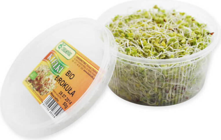 Pousses de brocoli frais BIO (environ 50 g)