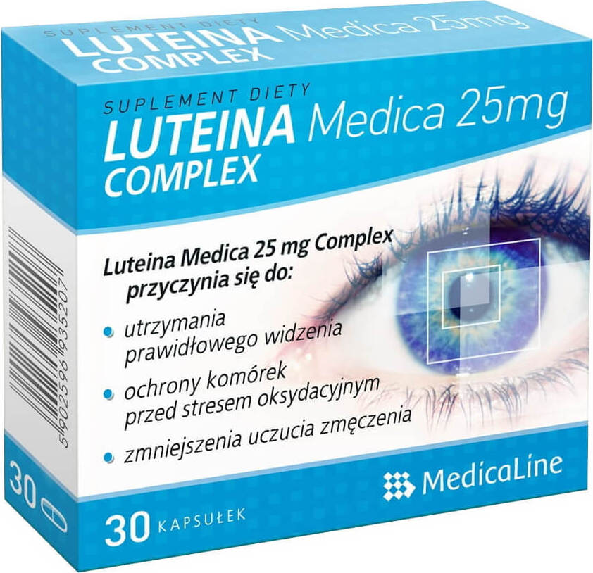 Lutéine complexe lutéine 25mg 30 gélules ALIESS