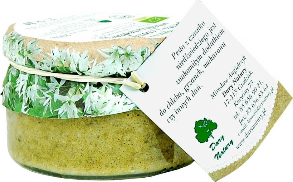 Pesto d'ail des ours BIO 200 g - CADEAUX DE LA NATURE