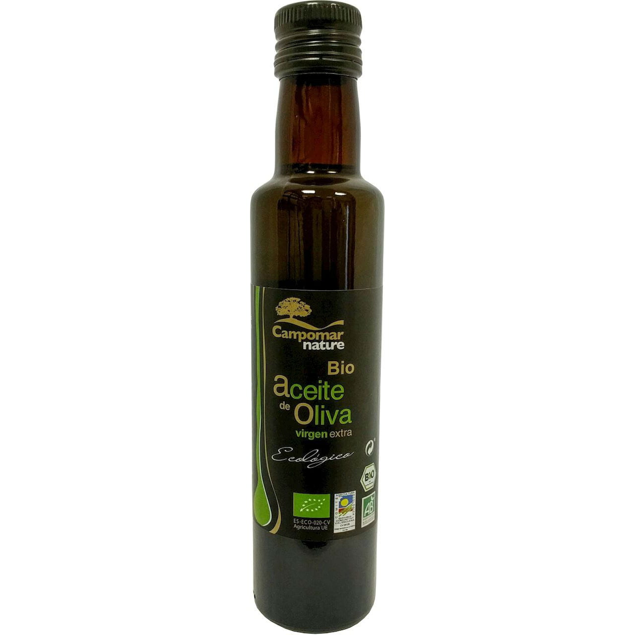 Huile d'olive extra vierge BIO 250 ml - CAMPOMAR NATURE