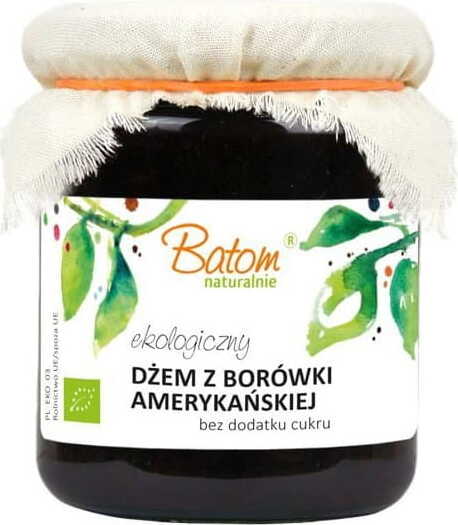 Confiture de Myrtille BIO 260 g - BATOM