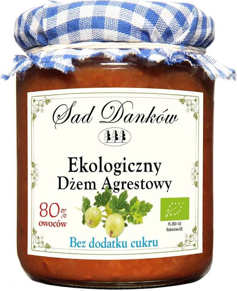 Confiture de groseilles BIO 260 g - SAD DANKÓW