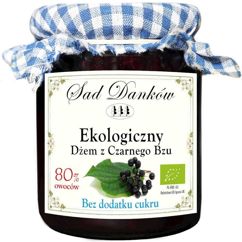Confiture de sureau BIO 260 g - SAD DANKÓW