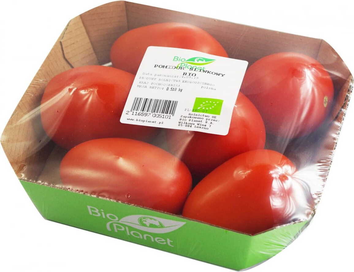 Tomates italiennes fraîches BIO (Polonais) (environ 0,50 kg)