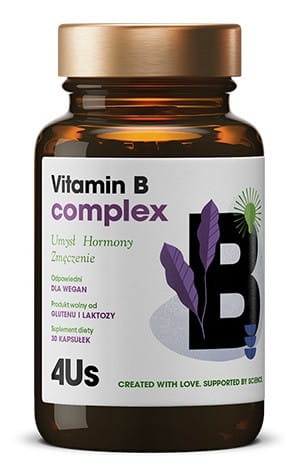 4us vitamine B COMPLEXE 60 gélules - HEALTHLABS