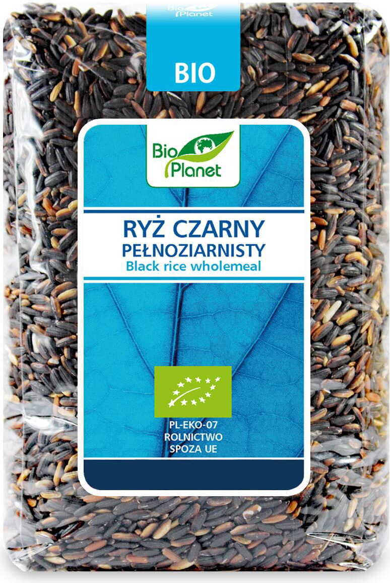 Riz complet noir BIO 1 kg - BIO PLANET