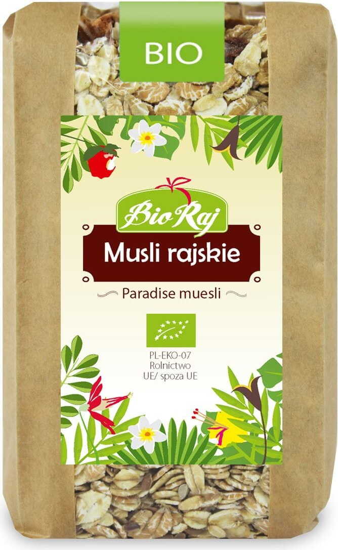 Muesli Rajskie BIO 300 g - BIO PARADISE