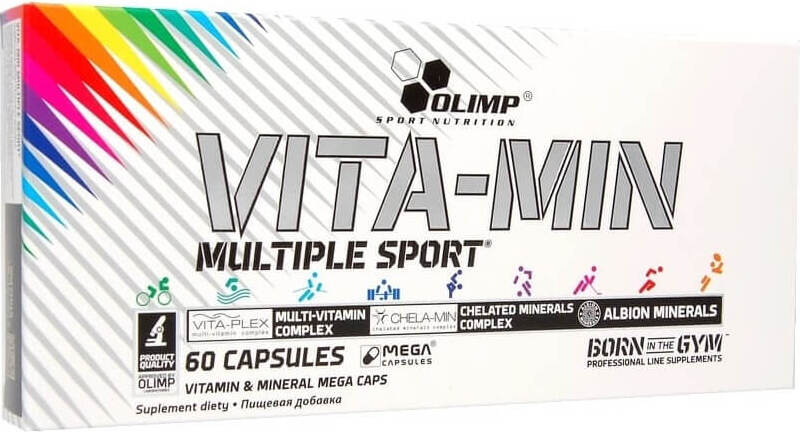 Vitamines et minéraux, vitamine & minéral vita-min multiple sport 60 gélules OLIMP SPORT NUTRITION