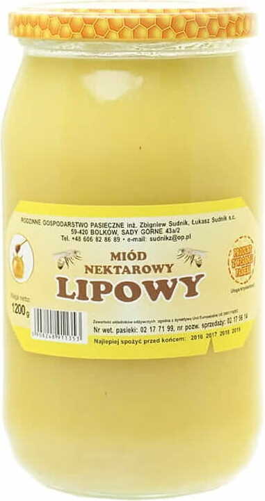 Miel de nectar de citron vert 1200g SUDNIK