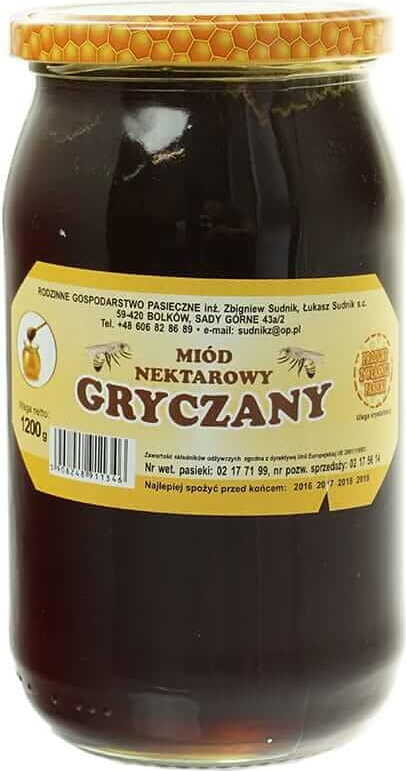 Miel de nectar de sarrasin 1200g SUDNIK