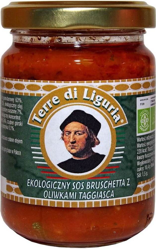 Sauce bruschetta aux olives taggiasca BIO 135 g - TERRE DI LIGURIA