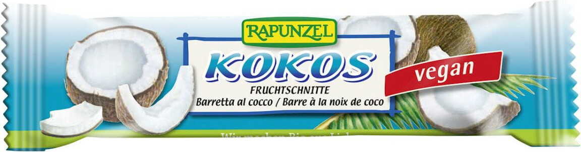 Barre coco BIO 40 g - RAIPONCE