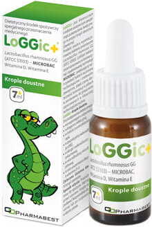Loggic + lactobacillus rhamnosus gg en gouttes de 7 ml PHARMABEST