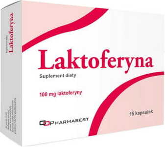 Lactoferrine 100mg 15 gélules PHARMABEST
