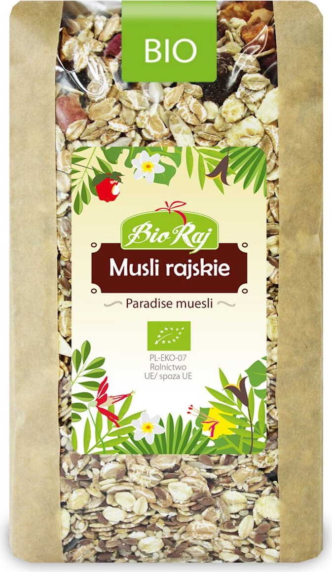 Muesli Rajskie BIO 700 g - BIO PARADISE