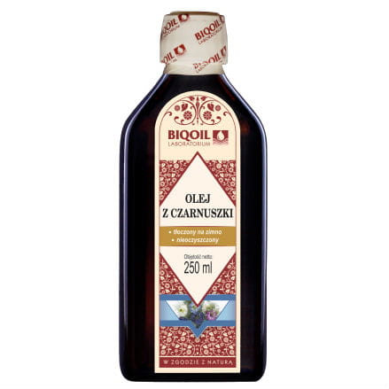 Cumin noir huile de cumin noir pressée à froid non raffinée 250ml BIOOIL