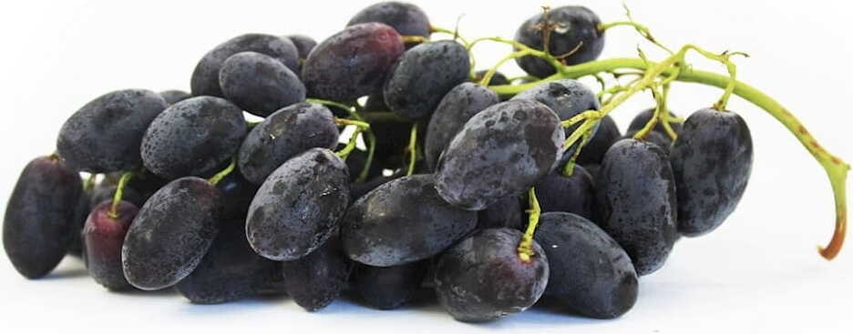 Conditionnement vrac (kg) - Raisins noirs frais BIO (environ 6 kg)