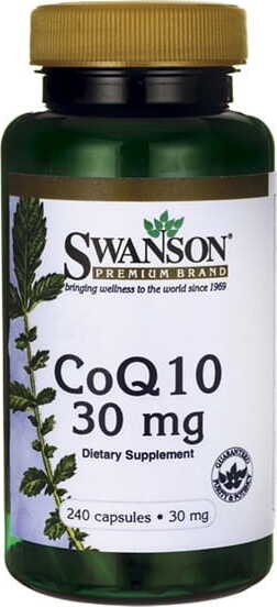 Coenzyme Q10 30mg COQ10 240 gélules de SWANSON