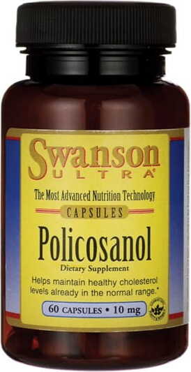 Biocosanol Policosanol Policosanol 10mg 60 gélules SWANSON
