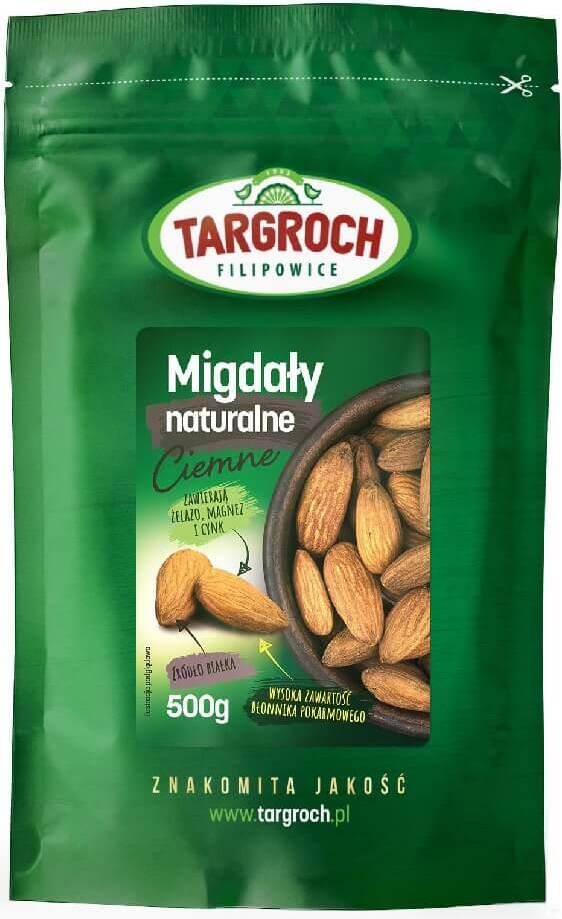 Amandes noires naturelles 500g TARGROCH