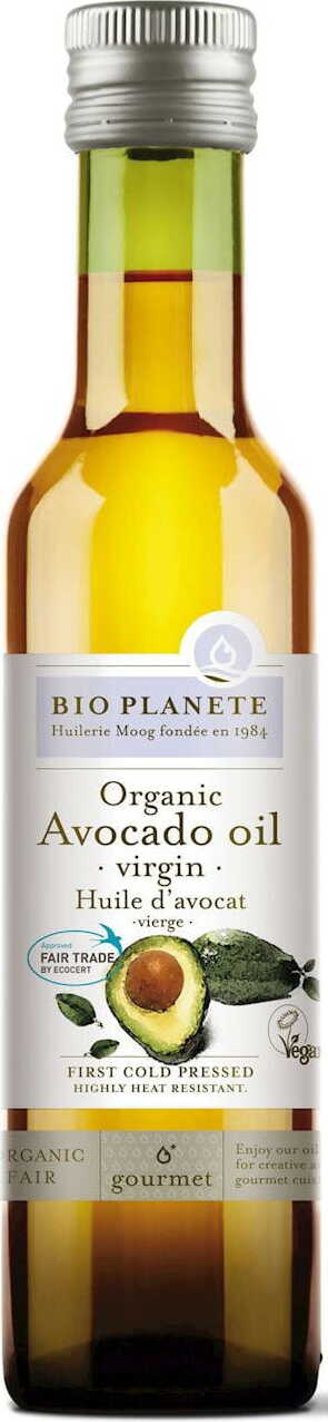 Huile vierge de pulpe d'avocat BIO 250 ml - BIO PLANETE