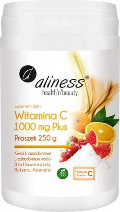 Vitamine C plus acide L 1000mg - Poudre ascorbique 250g ALIESS