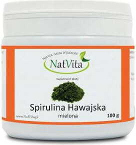 Poudre d'eau douce spiruline hawaïenne 50g NATVITA