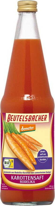 Jus de carotte Rodelika BIO 700 ml - BEUTELSBACHER