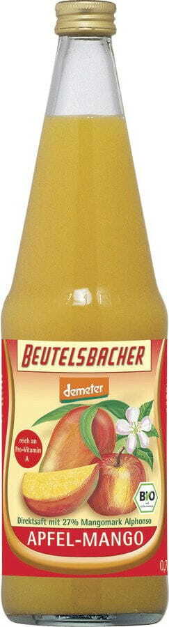 Jus pomme - mangue BIO 700 ml - BEUTELSBACHER