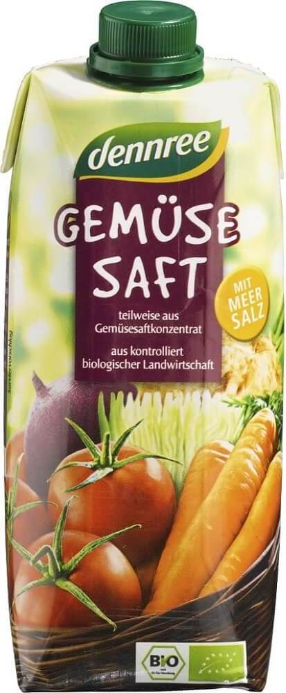 Jus multi-légumes BIO 500 ml - DENNREE