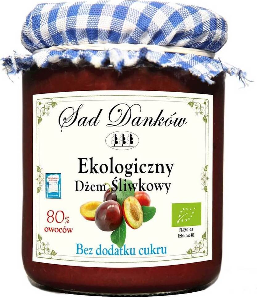 Confiture de prunes BIO 260 g - SAD DANKÓW