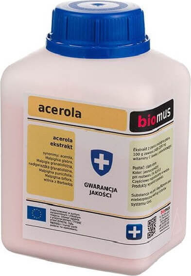 Acérola Vitamine C poudre 250g BIOMUS