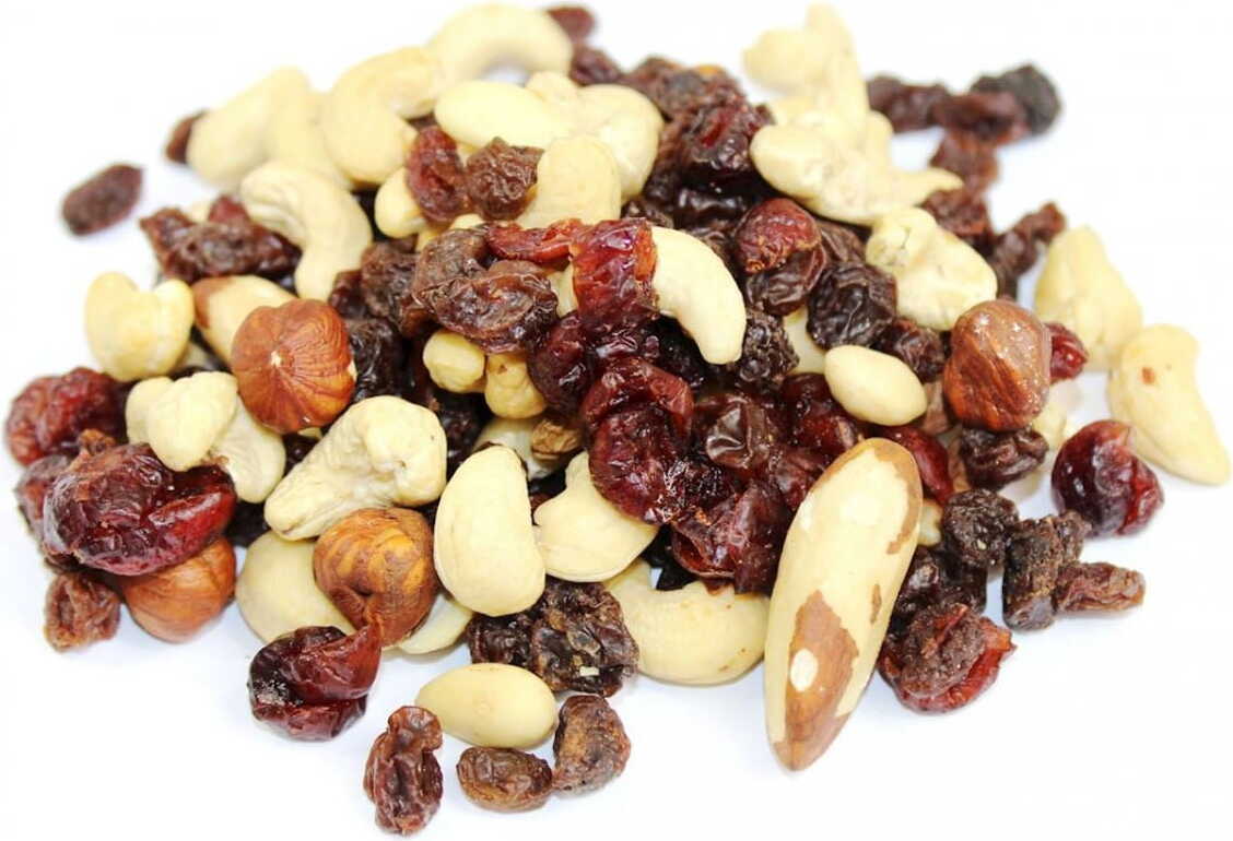 Mélange étudiant à la canneberge BIO (matière première) (125 kg)