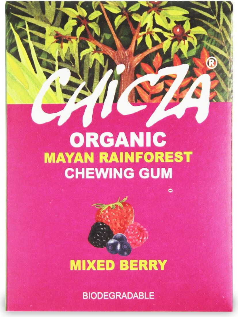 Chewing-gum au goût de baies BIO 30 g - CHICZA