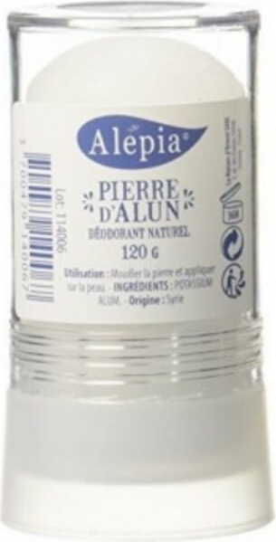 Déodorant naturel à l'alun 120 g - ALEPIA