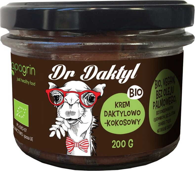 Dr date crème - coco BIO 200 g - PAPAGRIN