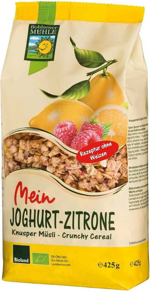 Croquant au yaourt et citron BIO 425 g - BOHLSENER MUEHLE