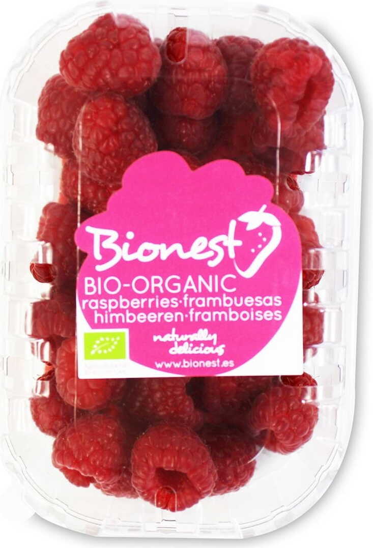 Framboises fraîches BIO (environ 125 g)