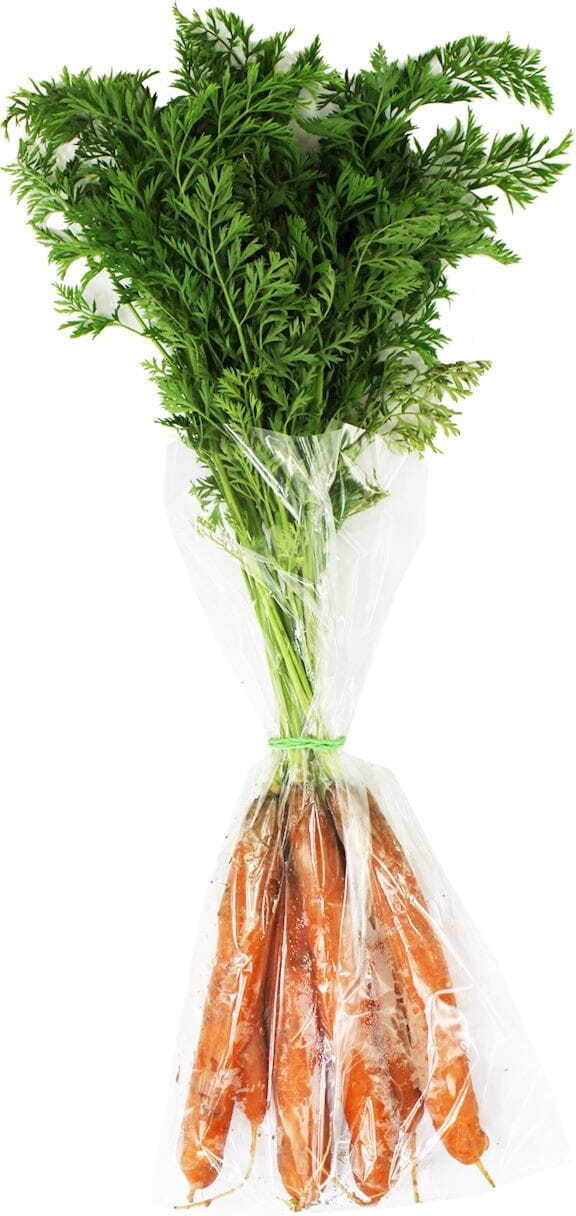 Jeunes carottes au persil frais BIO (environ 0,50 kg)