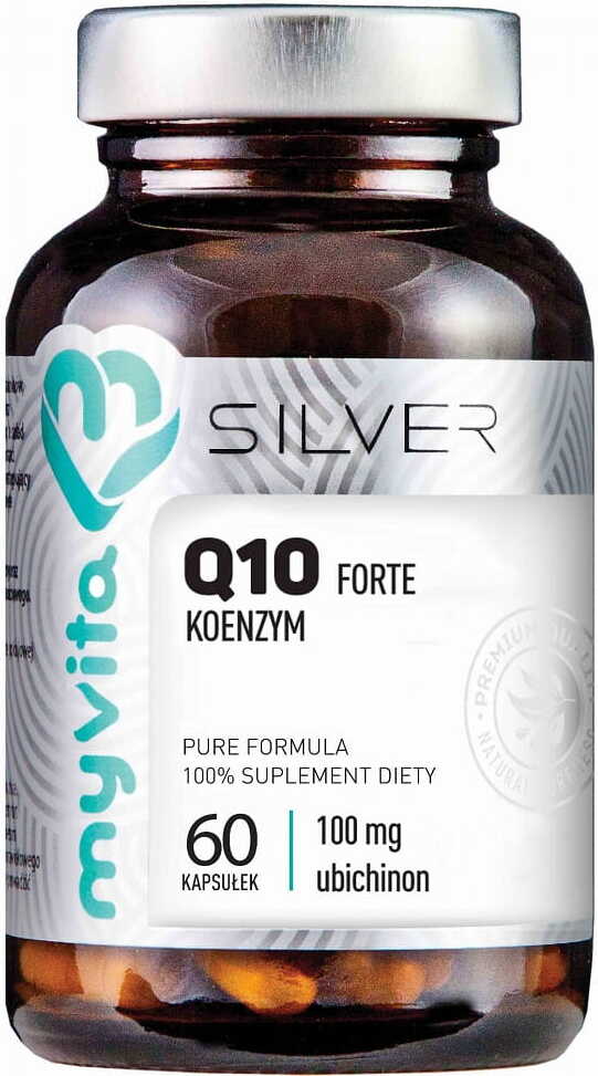 Coenzyme Q10 100mg ubiquinone 60 gélules MYVITA SILVER PURE