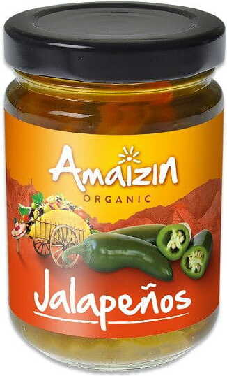 Jalapenos en saumure BIO 150 g - AMAIZIN