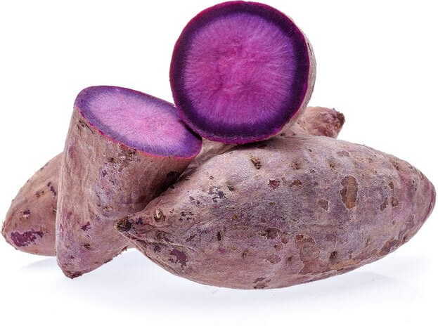 Patates douces violettes fraîches BIO (environ 1 kg)