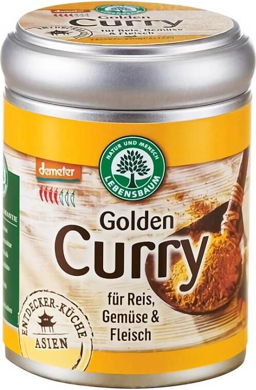 Épice curry doré BIO 55 g - LEBENSBAUM