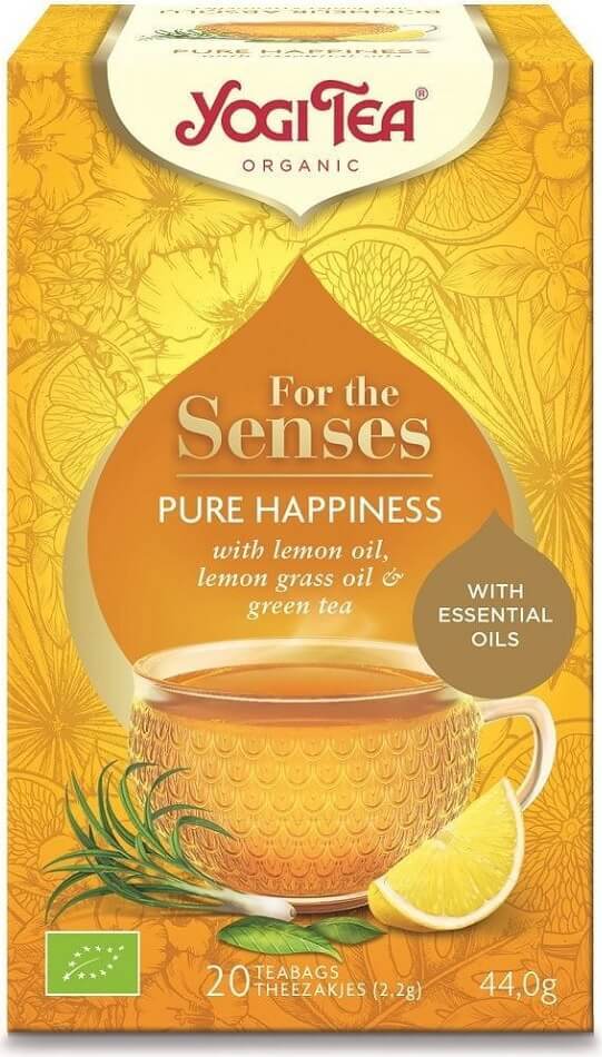 Thé du bonheur des sens BIO (20 x 22 g) 44 g - YOGI TEA