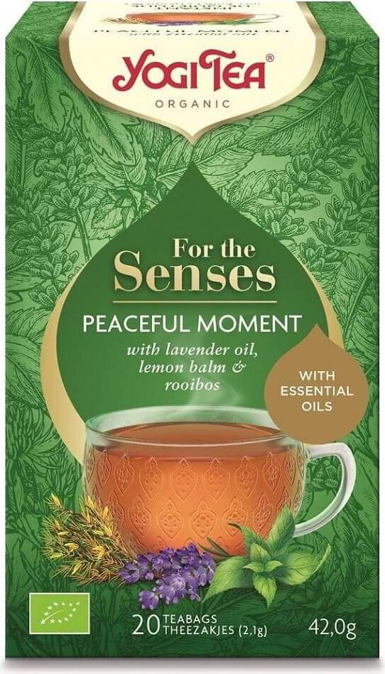 Thé apaisant pour les sens BIO (20 x 21 g) 42 g - YOGI TEA